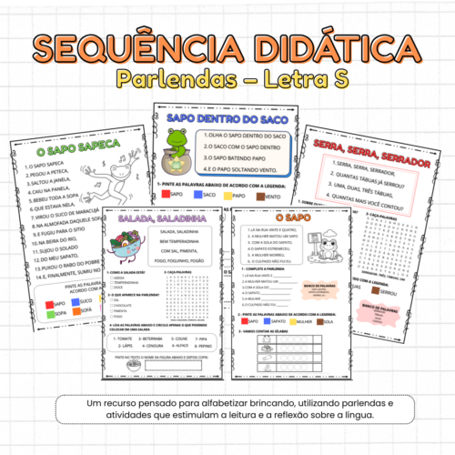 Sequência Didática | Parlendas – Letra S