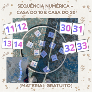 Sequência Numérica – Casa do 10 e Casa do 30 (Material Gratuito)
