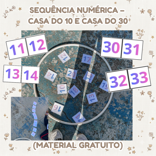 Sequência Numérica – Casa do 10 e Casa do 30 (Material Gratuito)