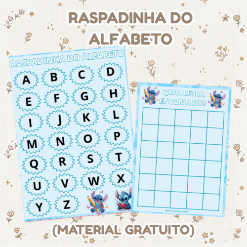 Raspadinha do Alfabeto (Material Gratuito)