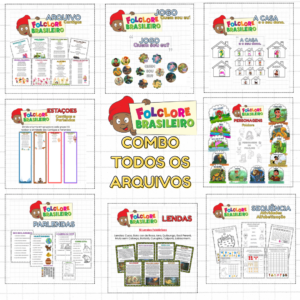 COMBO COMPLETO – FOLCLORE BRASILEIRO