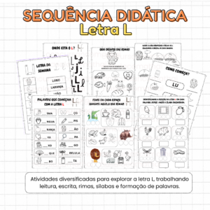 Sequência de Atividades – Letra L